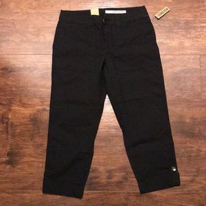 Black Crop Pants